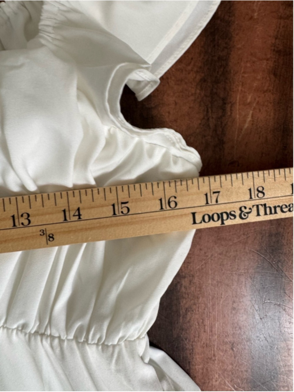 White Cottagecore Milkmaid Midi Dress Ruffle Tiered Romantic NWT XS - Picture 11 of 11
